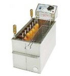 Electric Fryer, 1 Large Basket, 2 Standard Skewer Clip Assembly, 120 V