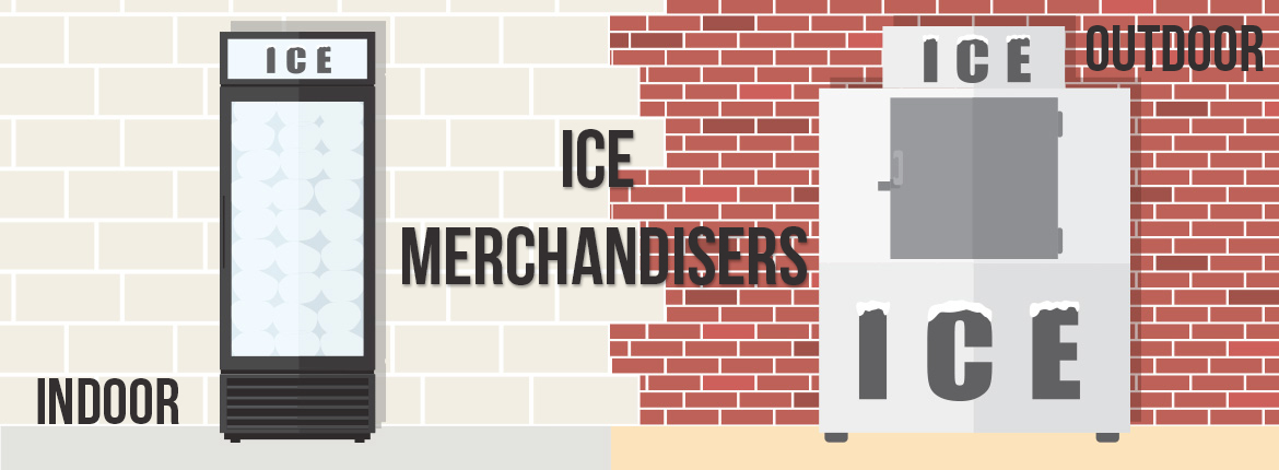 Indoor and Outdoor Ice Merchandisers