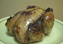 Cornish Hens with a Cherry Port Reduction