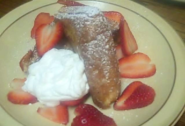 Nutella Stuffed French Toast