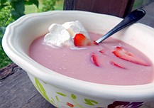 Cold Strawberry Soup