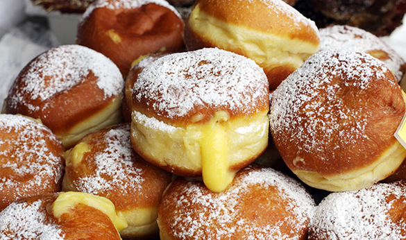 Cream Filled Donut Mound