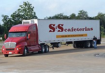 Our first freight shipment from the new facility!