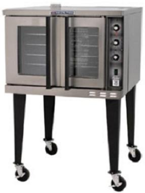 Bakers Pride BCOE12081 convection oven Bakers Pride is offering extended warranty protection on convection ovens, like this BCOE12081, purchased by school cafeterias.