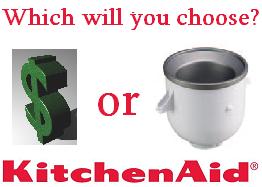 KitchenAid mixer buys get $30 or a free ice cream maker attachment