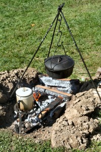 Open Fire Cooking with Lodge Cast Iron Cookware