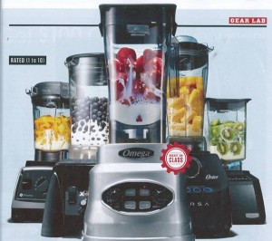Picture of all contenders for best blender