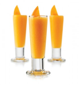 Glassware with Mimosa