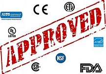 Explaining Certification Marks for Restaurant Equipment