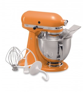 KitchenAid Stand Mixer in Tangerine