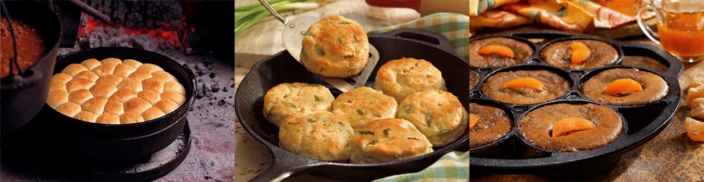 Cast Iron Bakeware Collage
