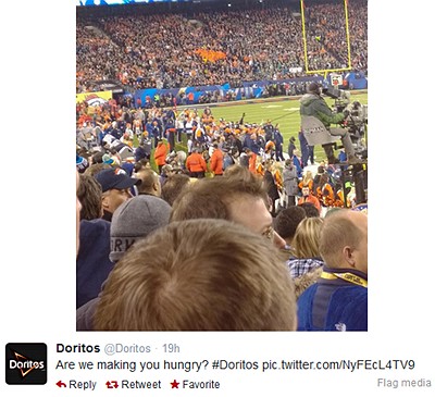 Doritos Super Bowl Tweet