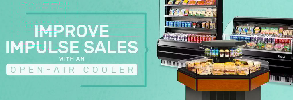 Improve Impulse Sales with an Open-Air Cooler