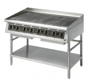 Char-broiler with legs