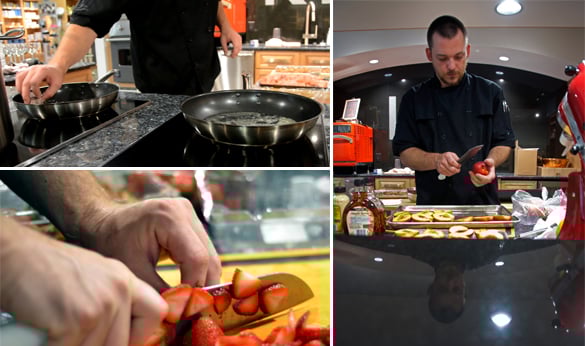 Cooking Class Prep with Chef Anthony Young