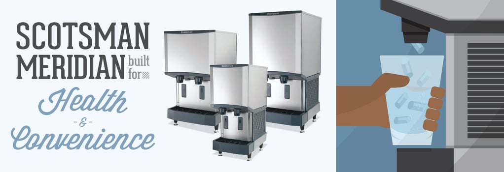Scotsman Meridian Series Ice & Water Dispensers