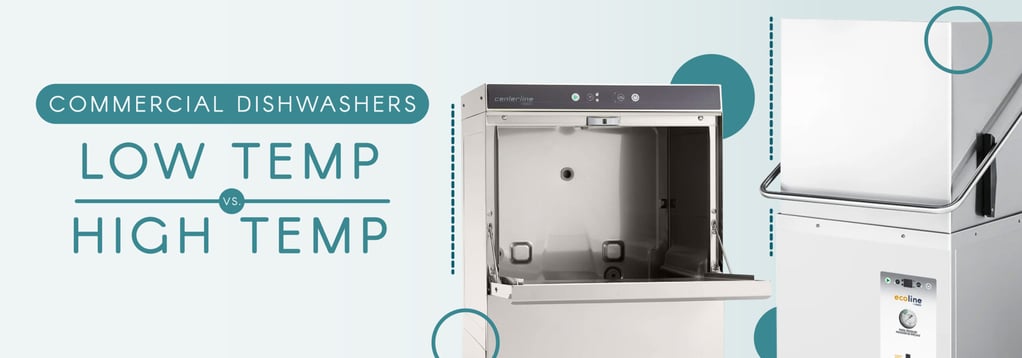Comparing High-Temp and Low-Temp Commercial Dishwashers