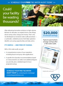 T&S Brass Grocery Store Water Audit