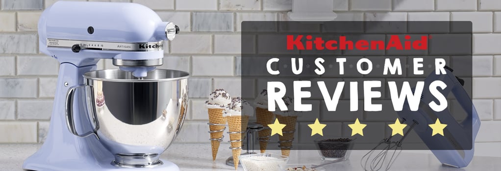 Compare KitchenAid Mixer Reviews Graphic 