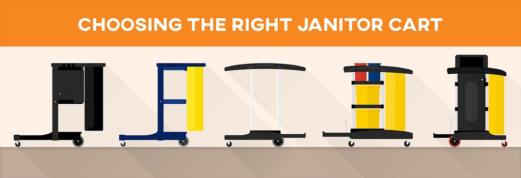 How To Select The Right Janitorial Cart