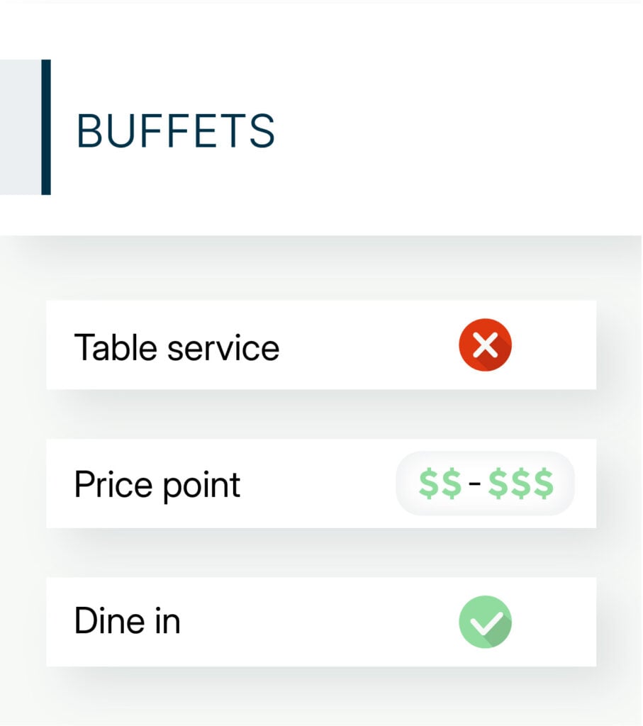 Buffets