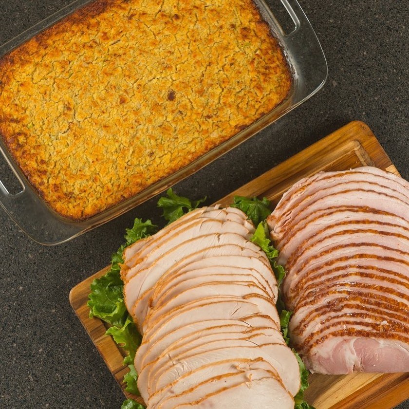 A Thanksgiving dinner from Wade's