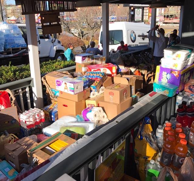 Donations at Huck Finn's