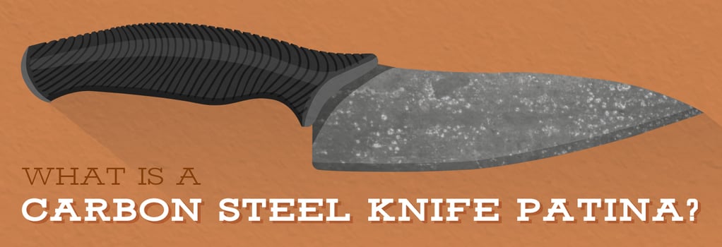 Steel Knife Patina