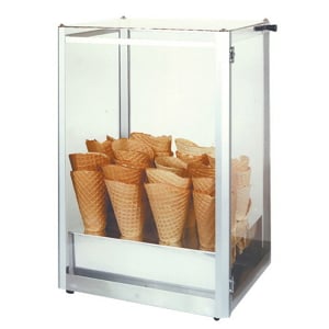 Waffle Cone Display Case