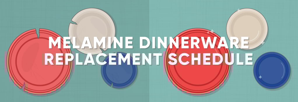 Melamine Dinnerware Replacement Schedule