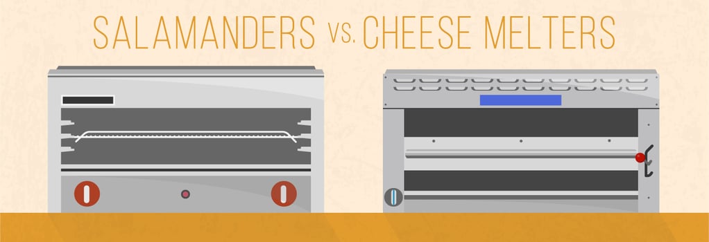 The Difference Between Cheese Melters and Salamanders