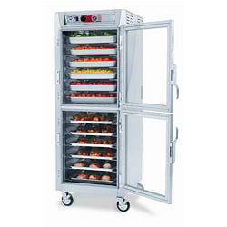 Metro C539-CDC-U C5 3 Series Heated Holding and Proofing Cabinet - Clear Dutch Doors