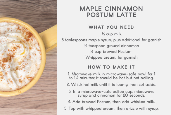 Maple Cinnamon Postum