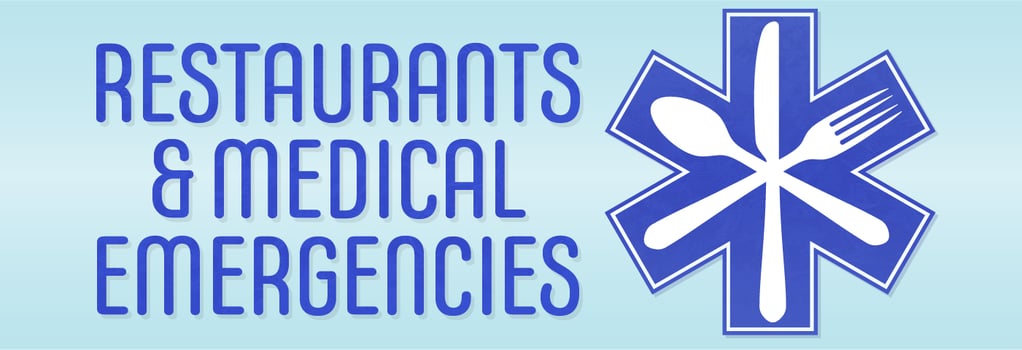 Restaurants and Medical Emergencies Illustration