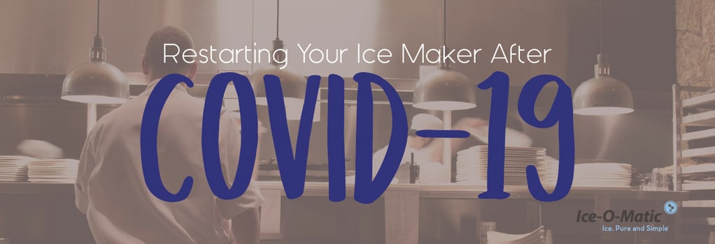 Ice-O-Matic Restarting Ice Machine