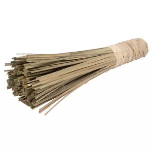 bamboo wok brush with bound handle