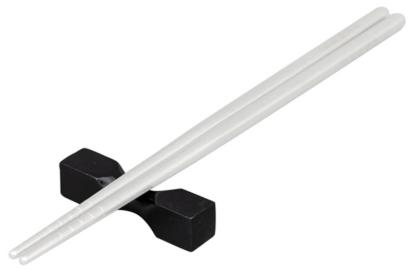 Town Pillar chopstick rest with chopsticks