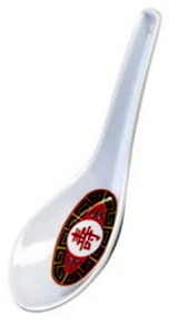 Thunder Group melamine Asian soup spoon wonton spoon