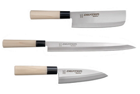 Dexter Russell Chinese and Japanese knives