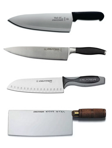Dexter Russell santoku Chinese and Chefs Knives