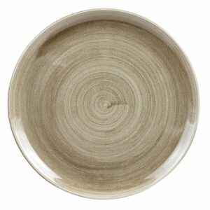 The top of the plate where food is placed is called the plate