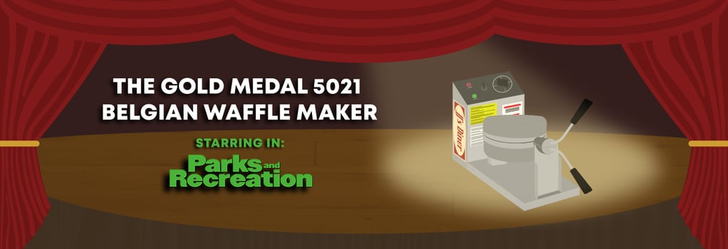 KaTom: Gold Medal Waffle Maker Featured on Parks & Recreation