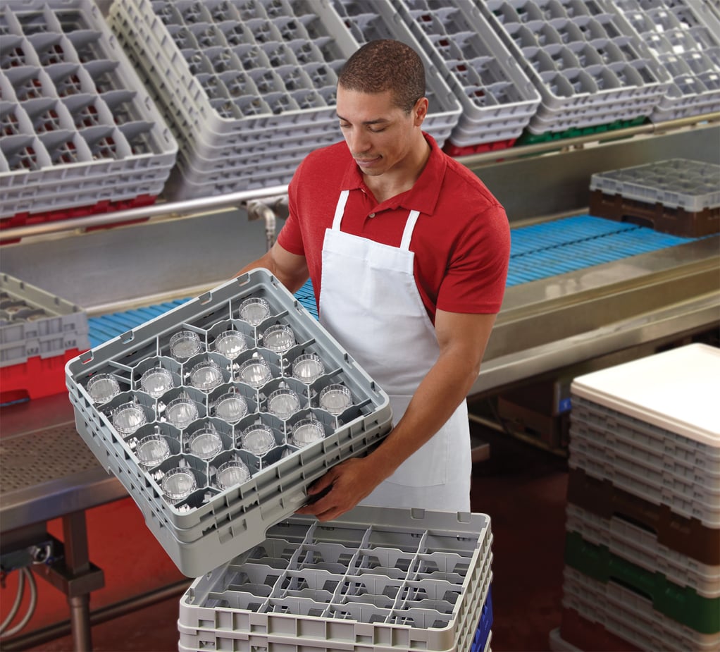 Cambro Glassware Rack