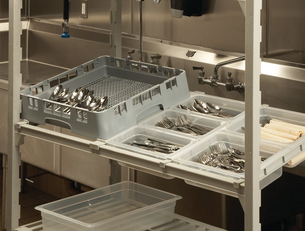 Cambro Flatware Rack