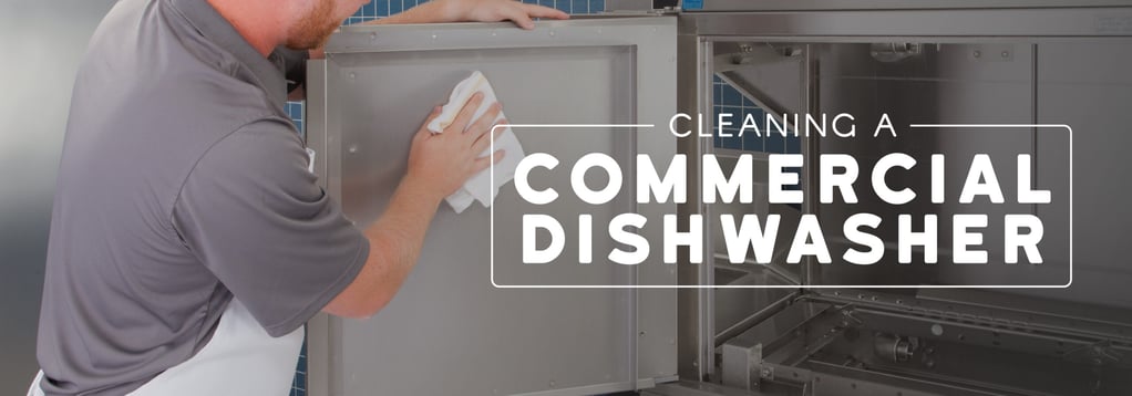 Cleaning a Commercial Dishwasher
