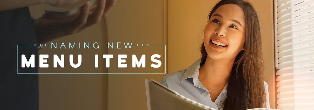 Naming New Menu Items