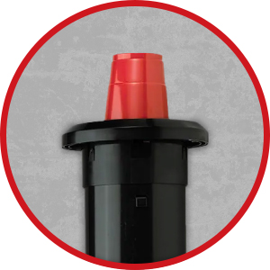 In counter cup dispenser
