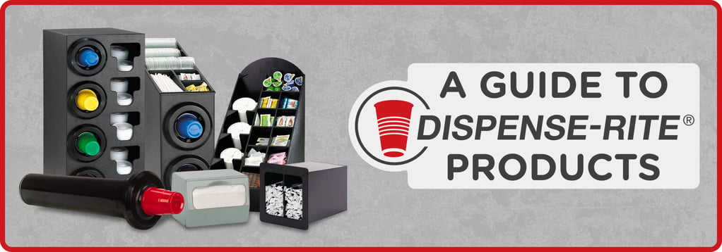 Organize Your Counters with Dispense-Rite Products