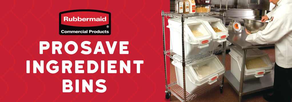 Rubbermaid Commercial ProSave Shelf Ingredient Bin