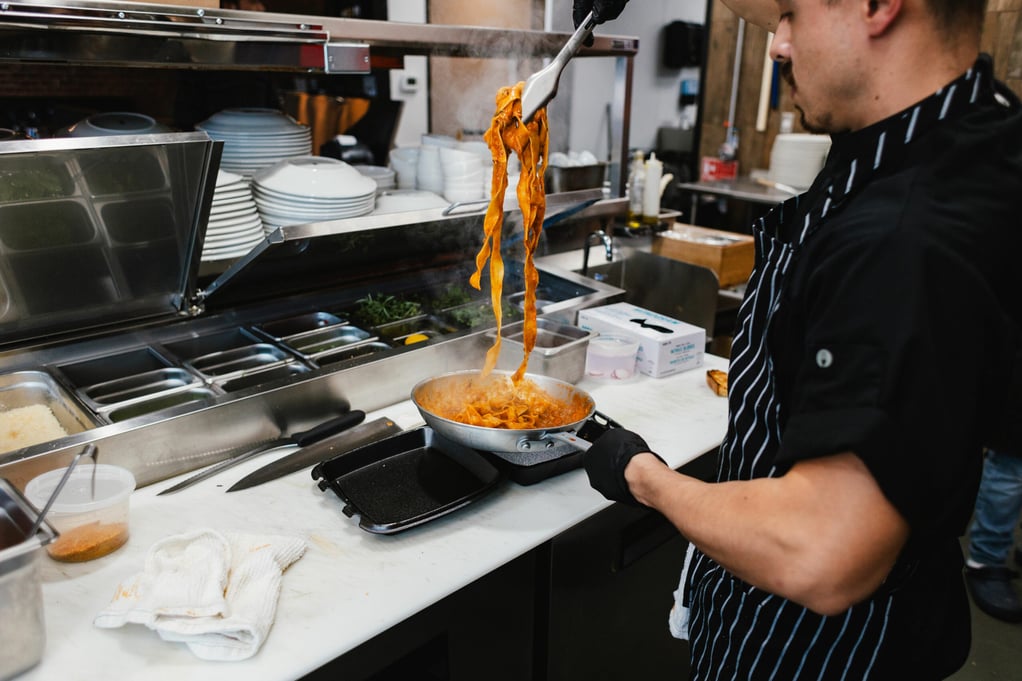 pasta and equipment